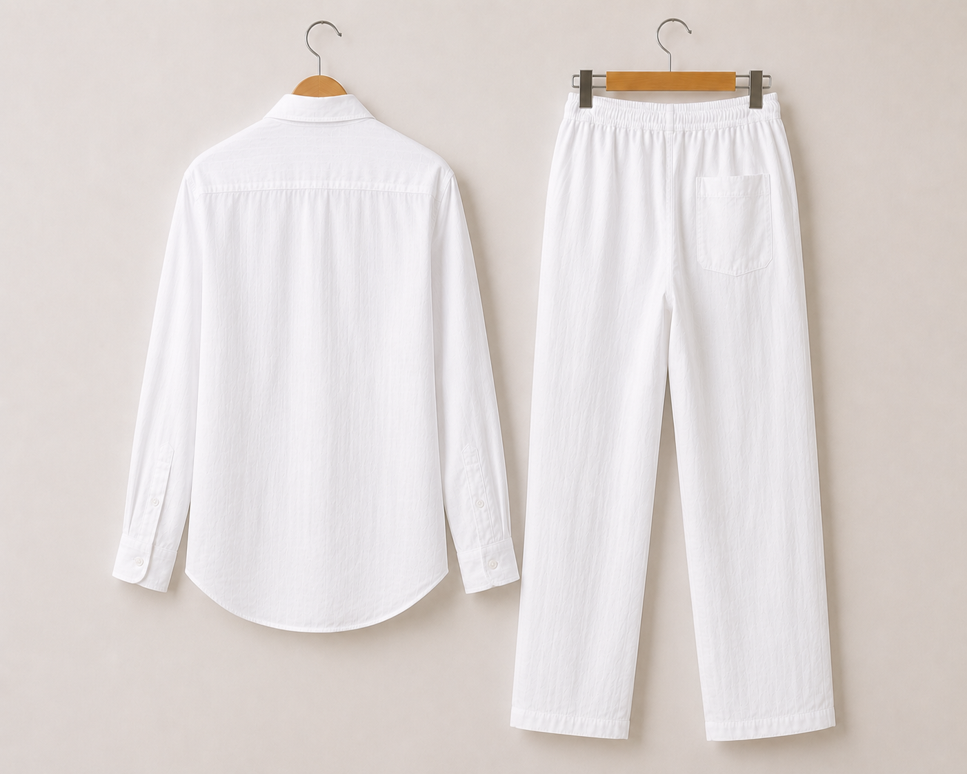 White Linen Set – Classic