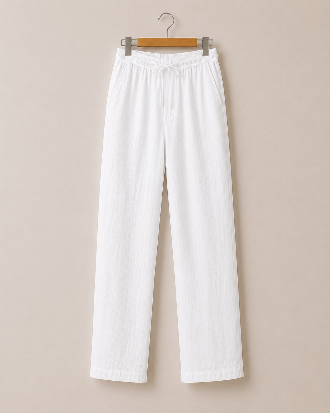 White Linen Trousers – Classic