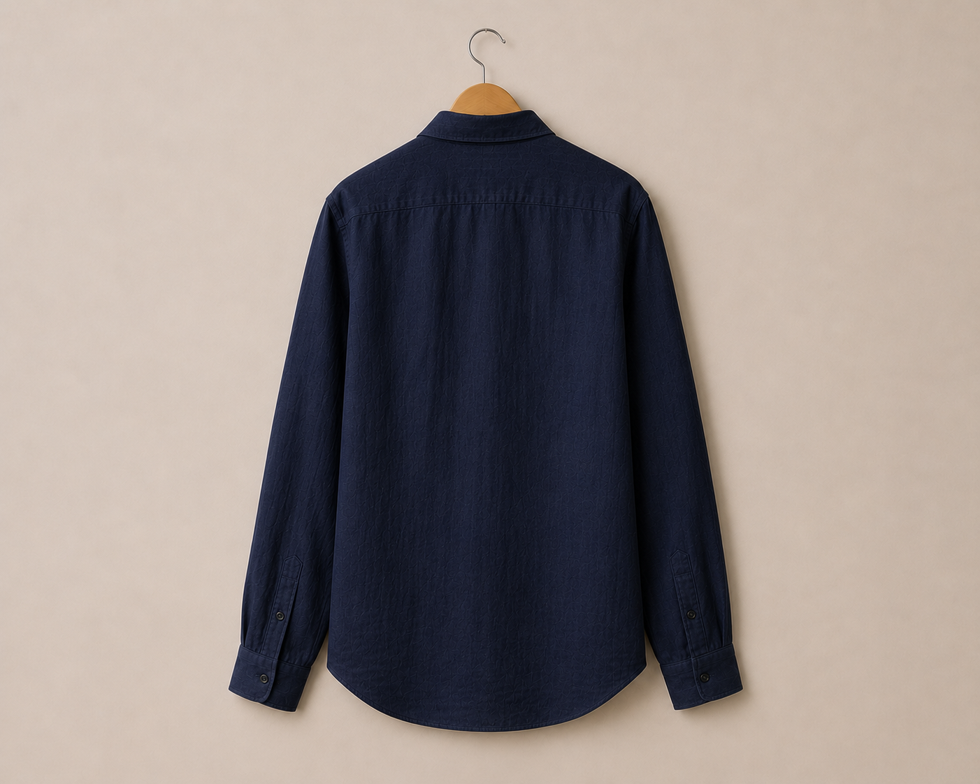 Navy Linen Shirt – Classic